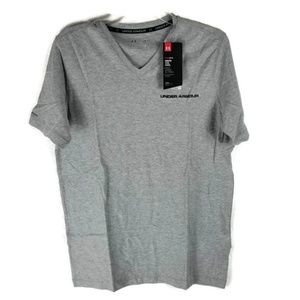 Under Armour Men's Cotton V-Neck Shirt S (T006)